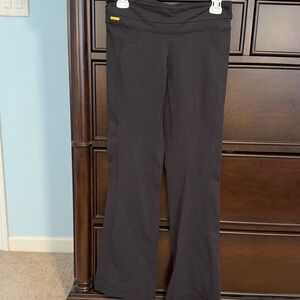 Lole black straight leg yoga pants size small